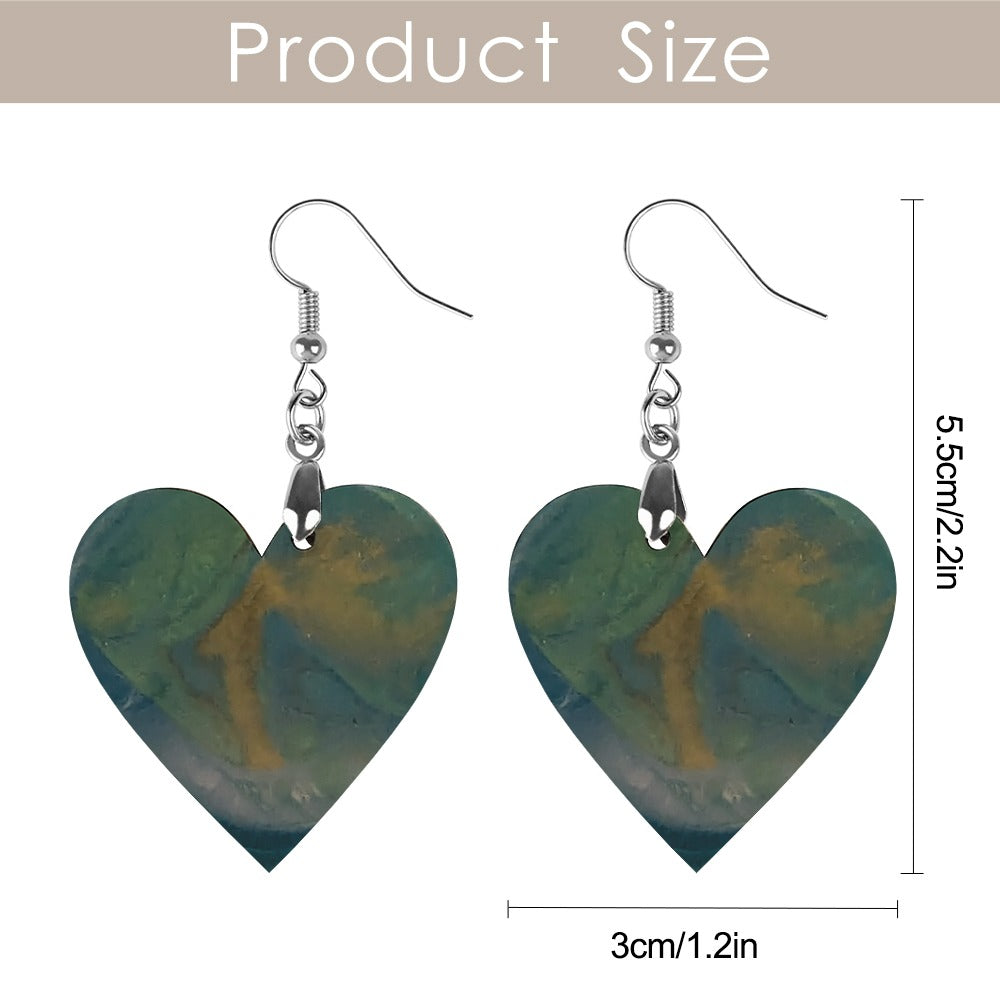 Garden After Rain Love Earrings