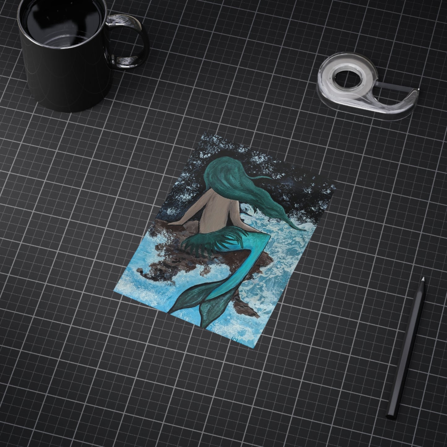 Mermaid Musing Prints