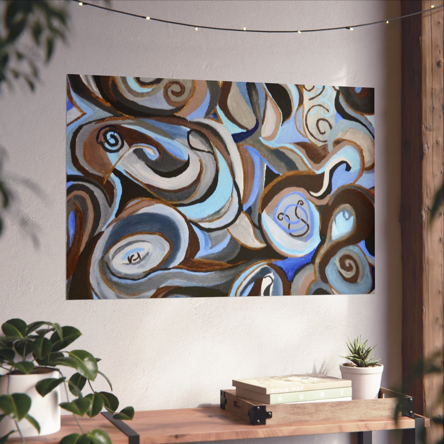 Blue Inspirations Fine Art Posters