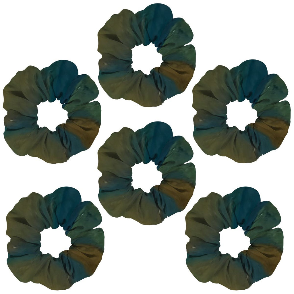 6 Pack Hair Scrunchies