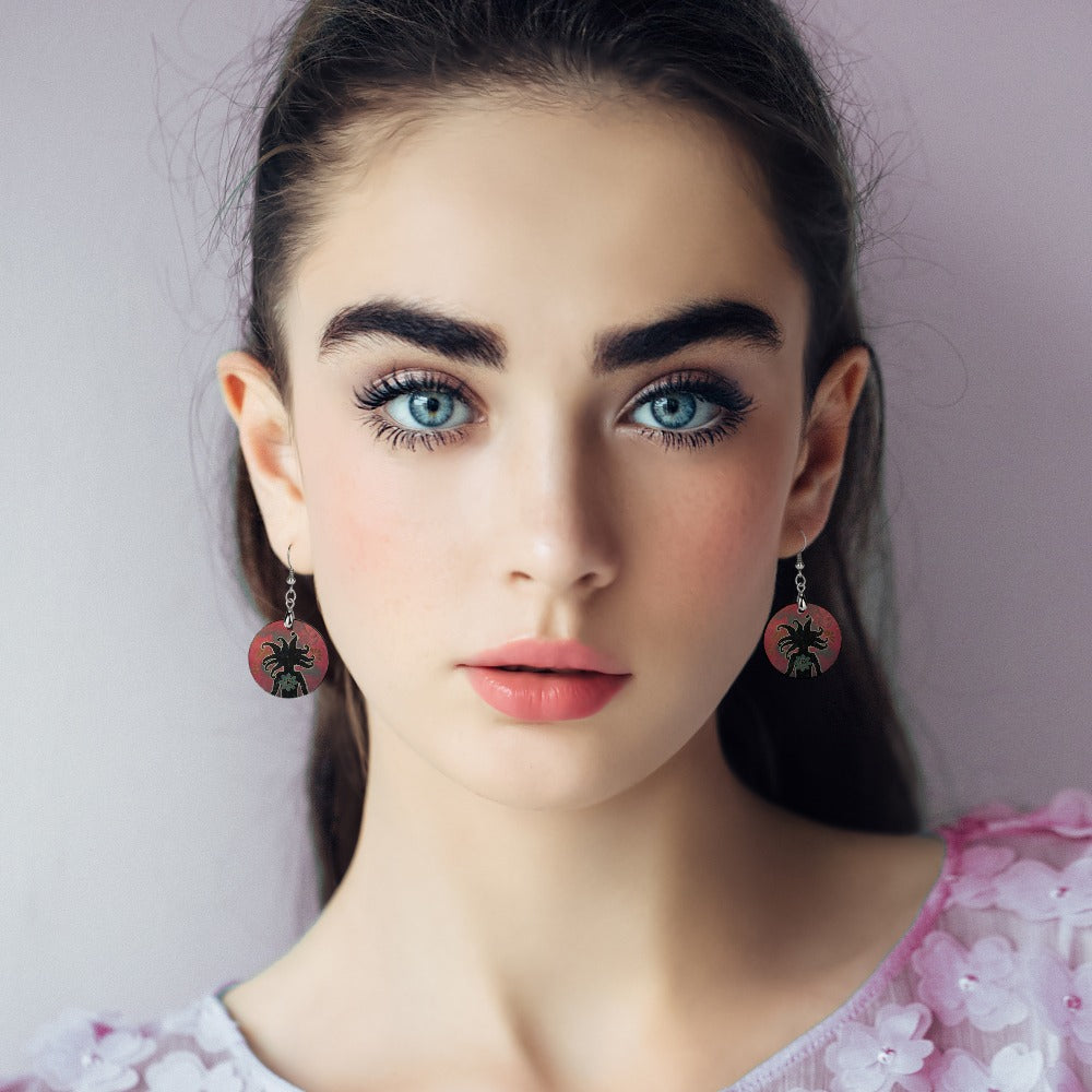 Goddess I Know Round Earring — Special Release- Alignment