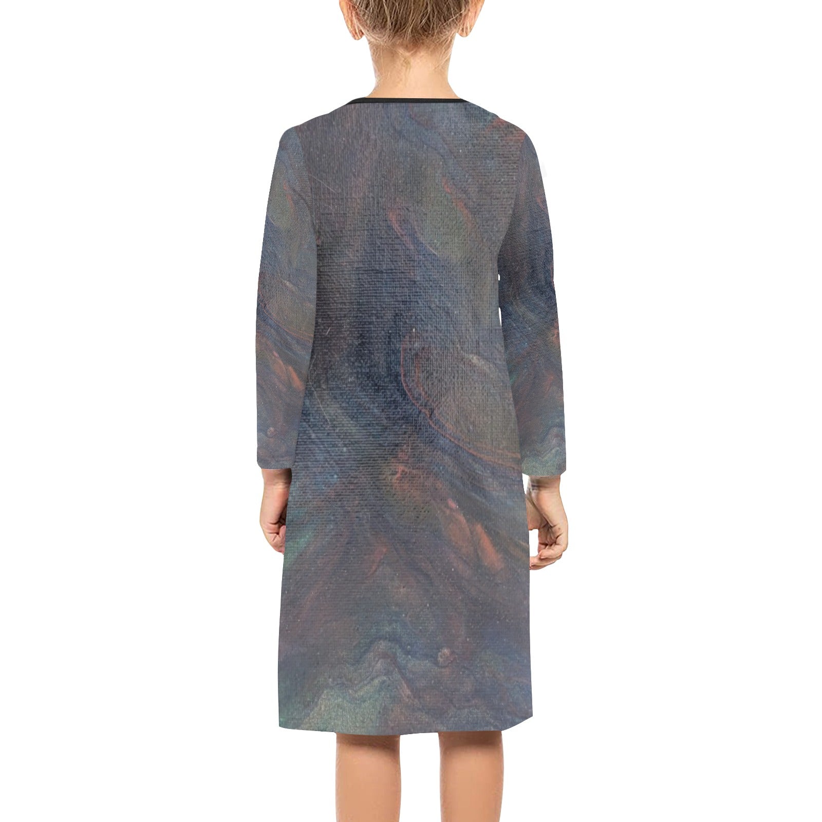Girls' Long Sleeve Match Me Dress Break Out Edition