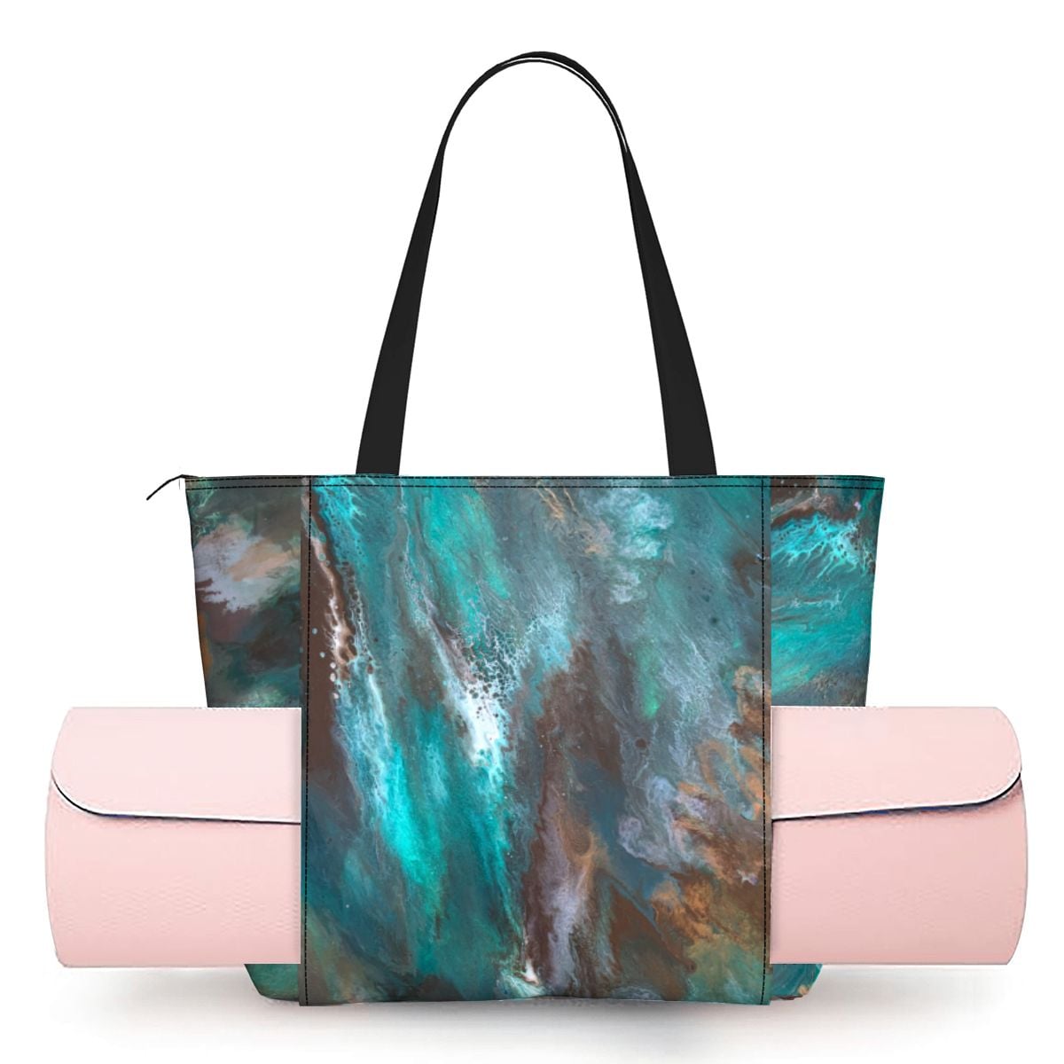Artful Yoga Tote Bag