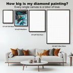DIY Diamond Painting Musing Mermaid
