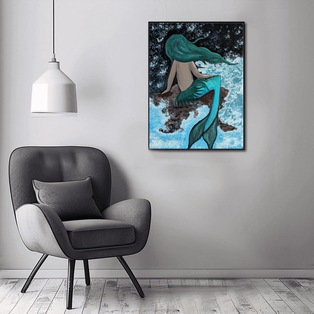 DIY Diamond Painting Musing Mermaid