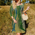 Sweetheart Knot Flare Dress Standing Ovation Series