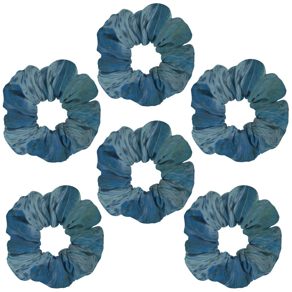 6 Pack Hair Scrunchies