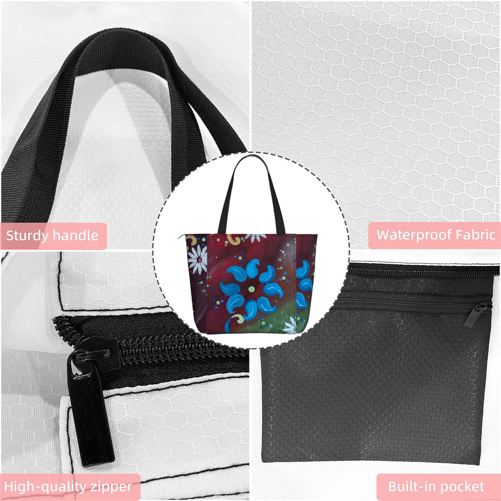 Artful Yoga Tote Bag