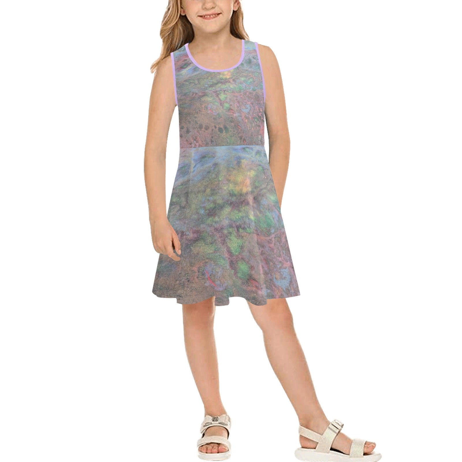 Girl's Sleeveless Sundress Break Out Edition