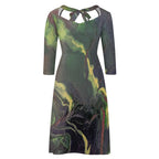 Sweetheart Knot Flare Dress Intermission Blues Series
