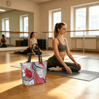 Artful Yoga Tote Bag