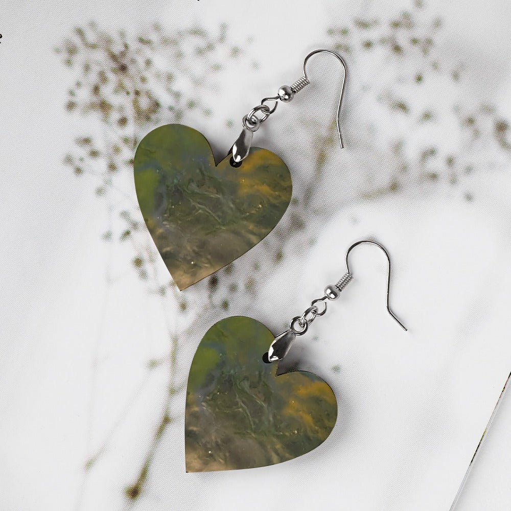 Garden After Rain Love Earrings