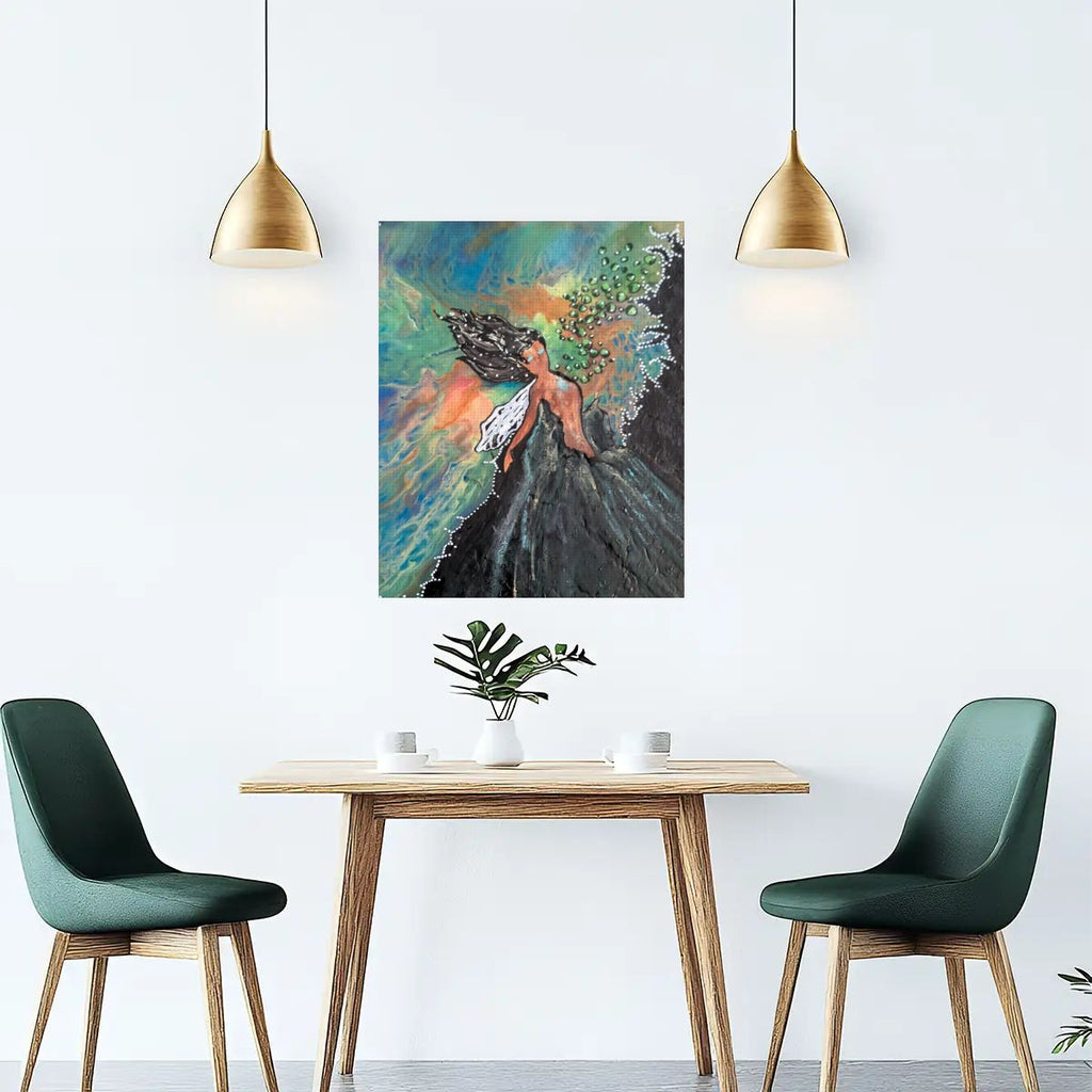 DIY Diamond Painting →blooming into truth
