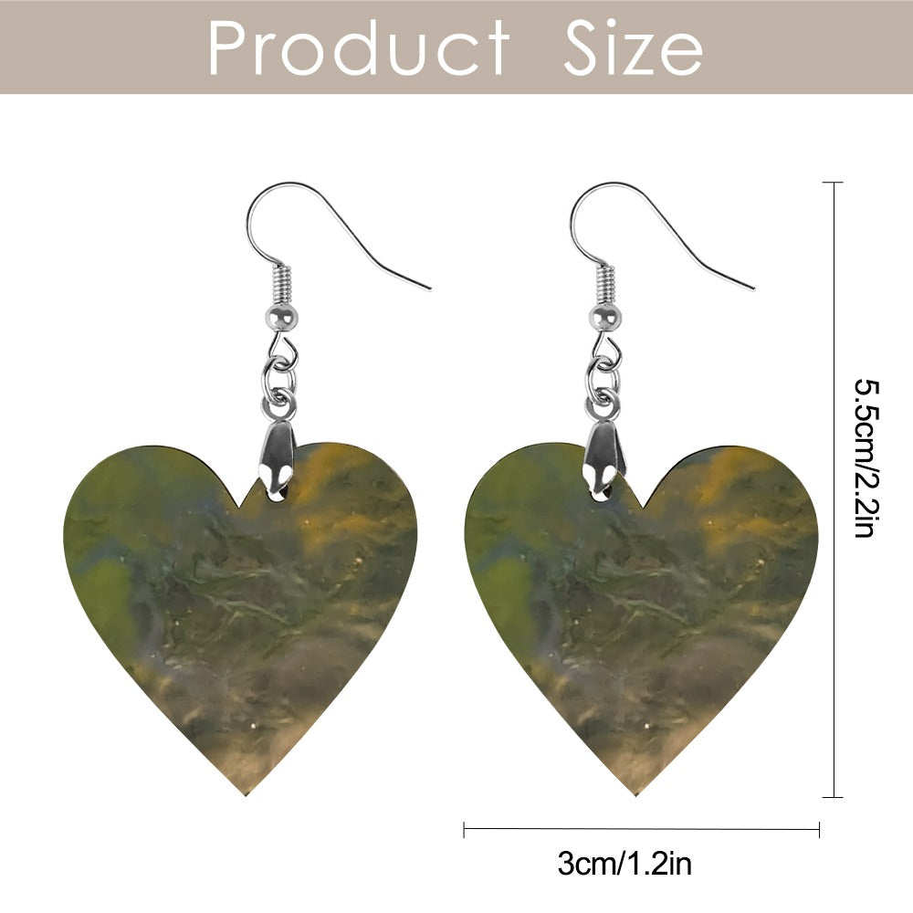 Garden After Rain Love Earrings