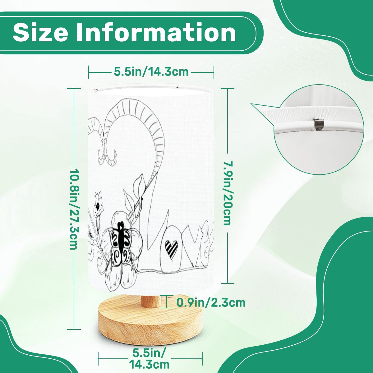 #AddYourColors Table Lamp