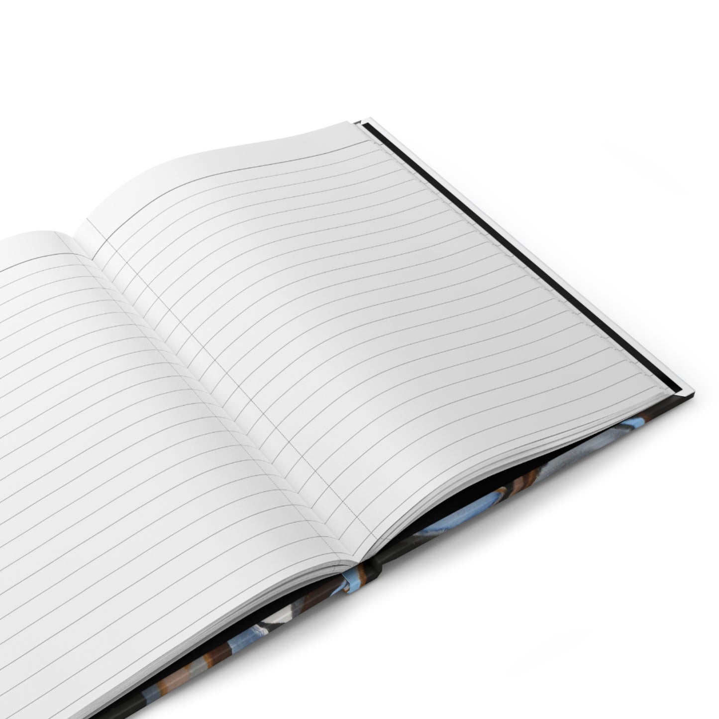 Blue Inspirations Hardcover Journal