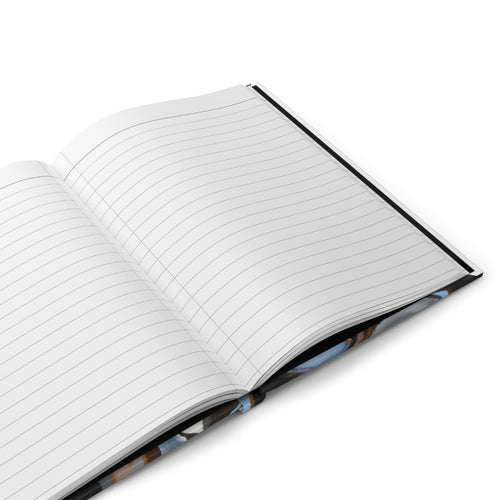 Blue Inspirations Hardcover Journal
