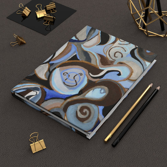 Blue Inspirations Hardcover Journal