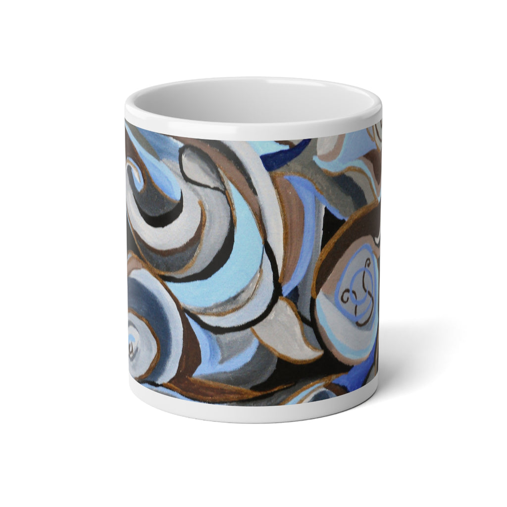 Blue Inspirations Jumbo Studio Mug