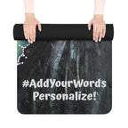 Blooming Into Truth Rubber Yoga Mat
