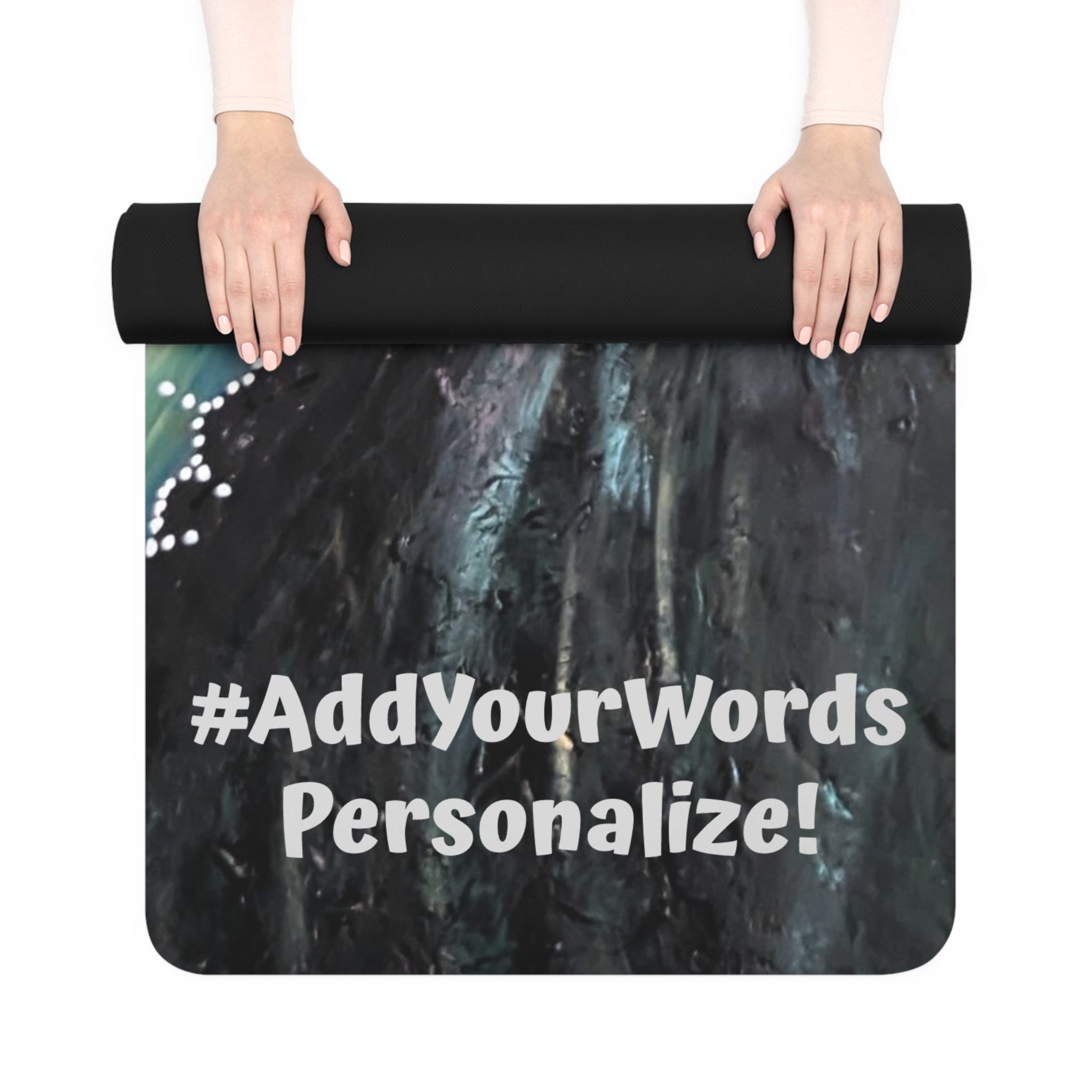 Blooming Into Truth Rubber Yoga Mat