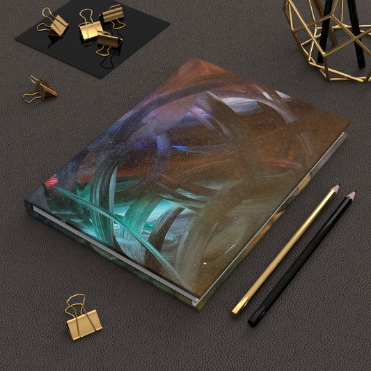 Abstracted Hardcover Journal