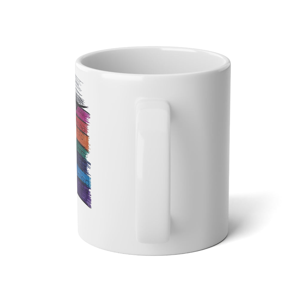 Ink Hope Rainbow Jumbo Studio Mug