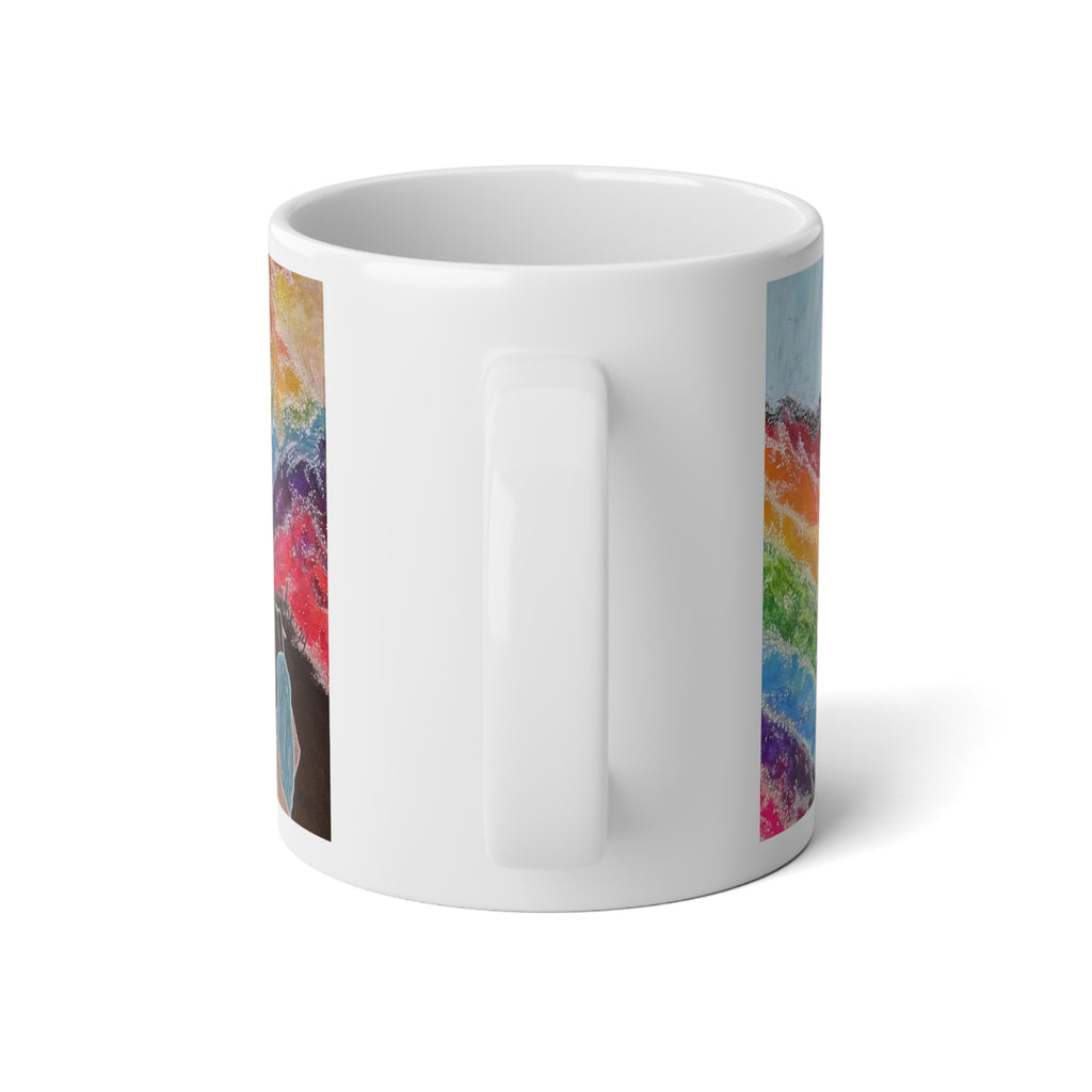 Silent Rainbow Jumbo Studio Mug