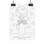 Aim for the Moon #AddYourColors Posters