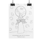 Aim for the Moon #AddYourColors Posters