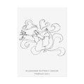 Butterfly Dancer #AddYourColors Posters