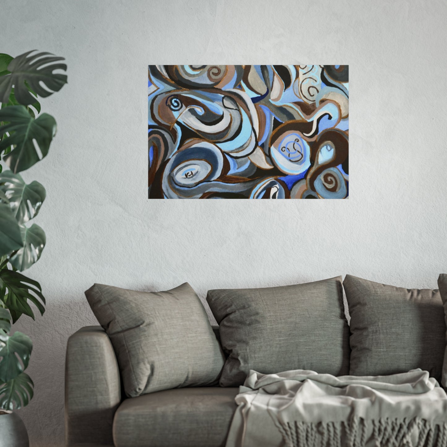 Blue Inspirations Fine Art Posters