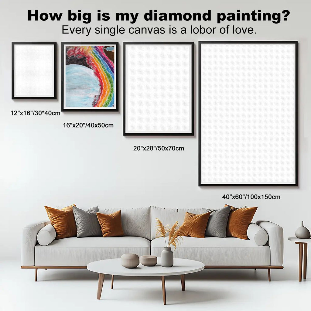 DIY Diamond Painting Silent Rainbow