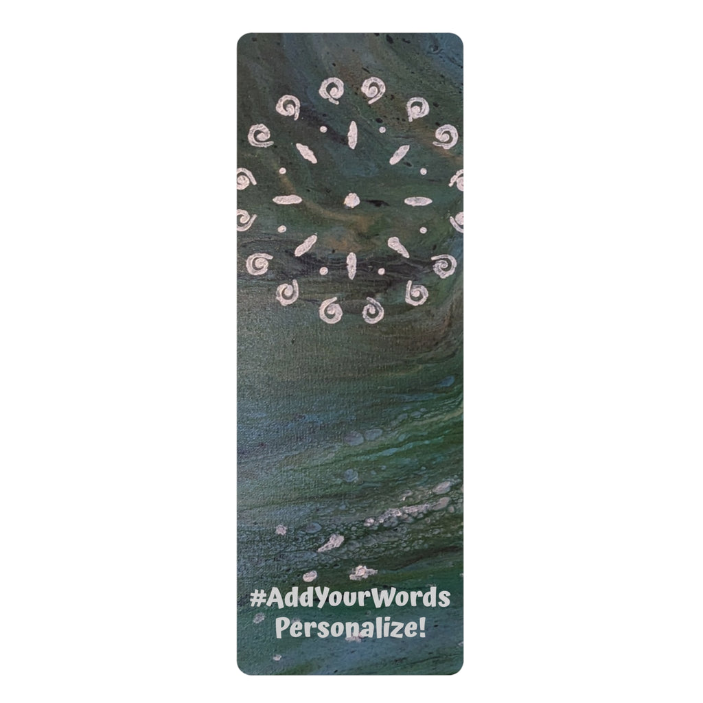 Time Keeper (Artist's Private Collection) Rubber Yoga Mat