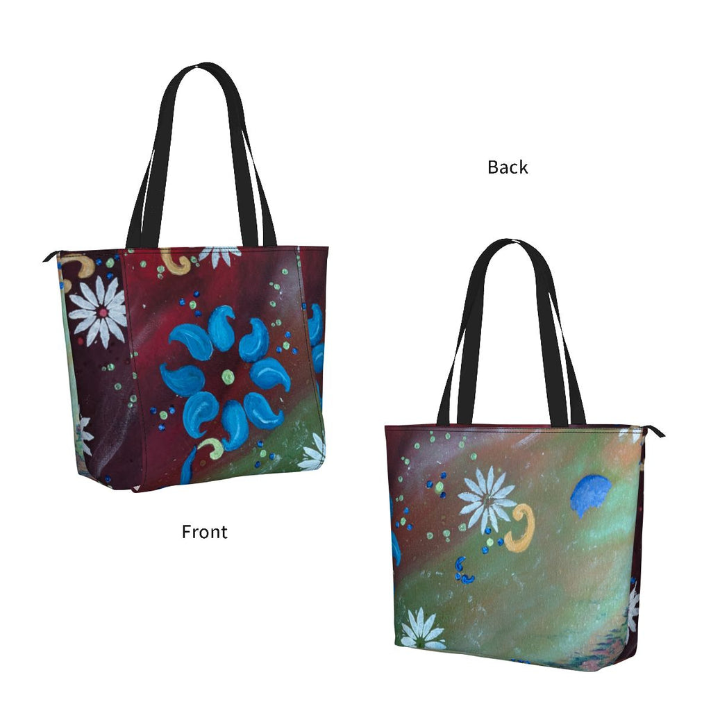 Artful Yoga Tote Bag