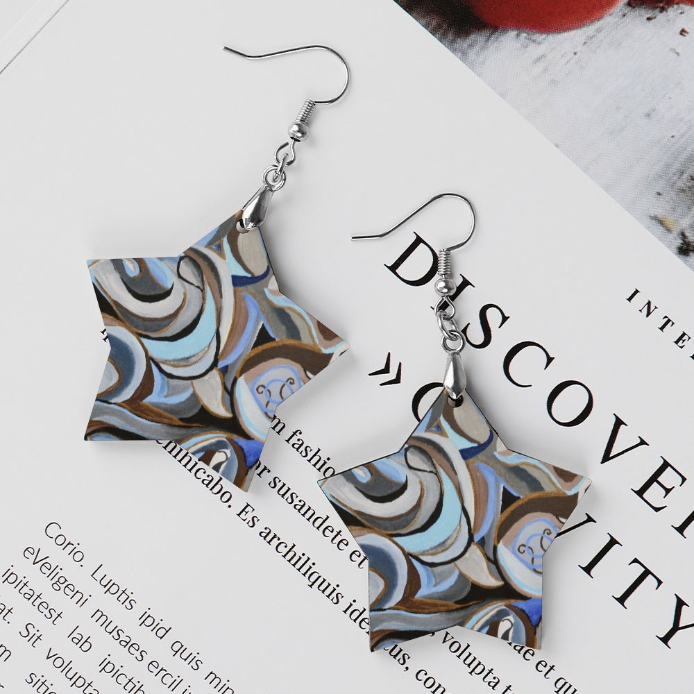 Changing of an Era Star Earrings