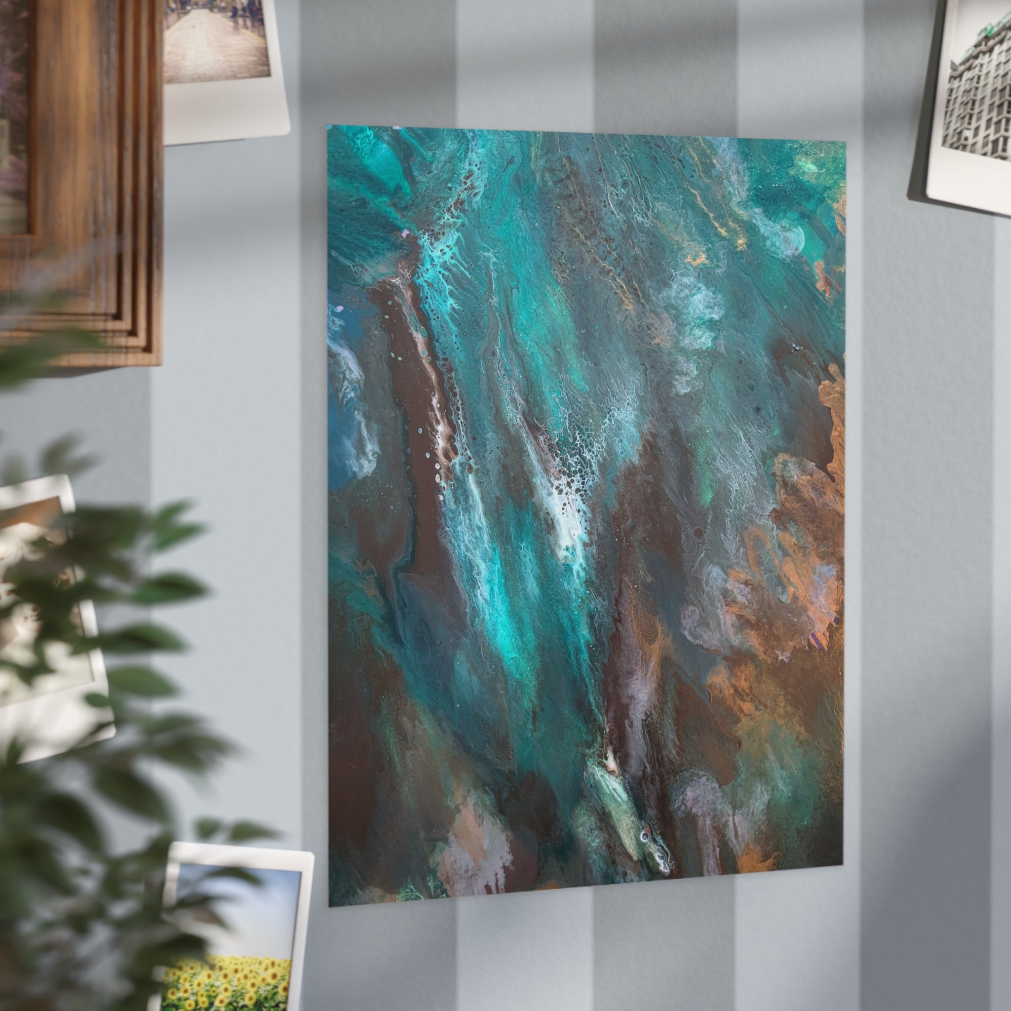 Boy in the Woods Art Prints