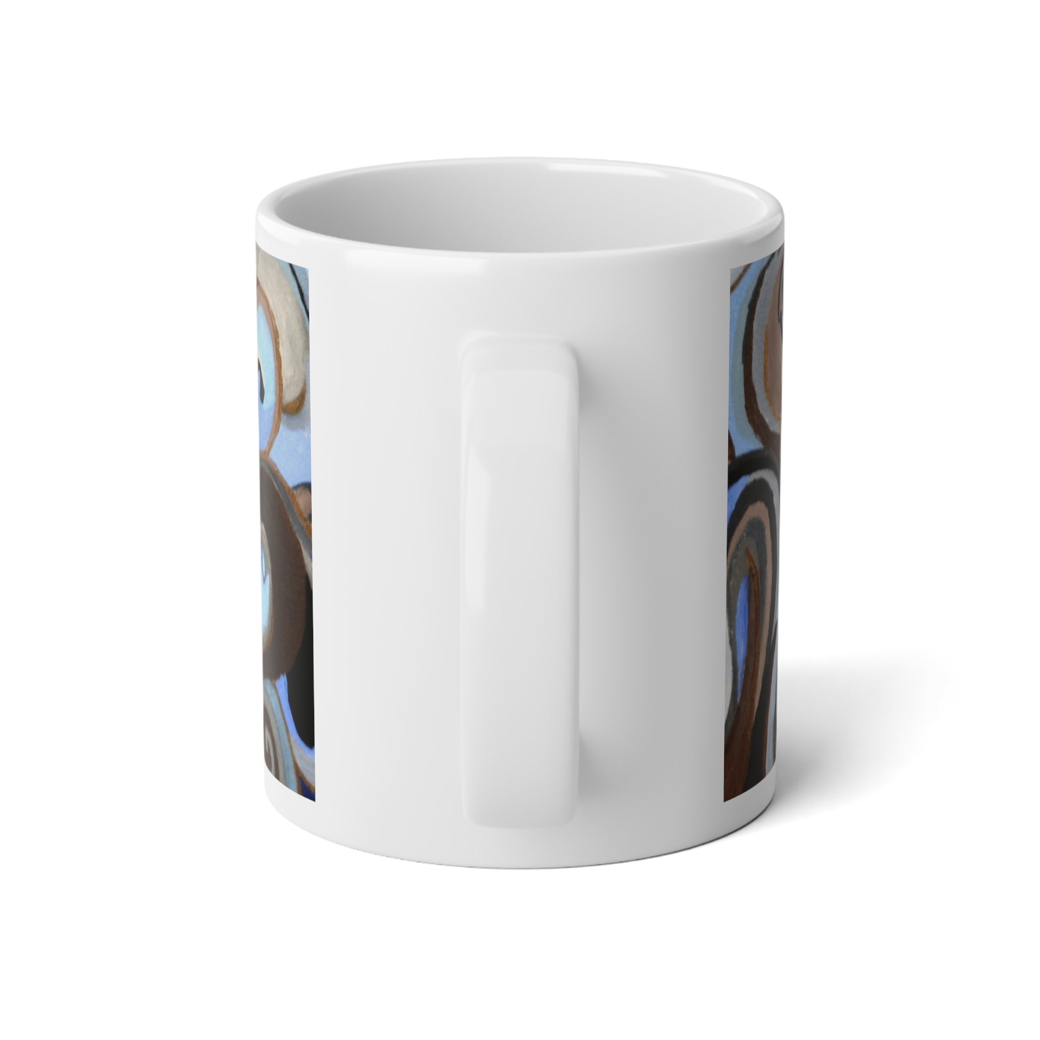 Blue Inspirations Jumbo Studio Mug