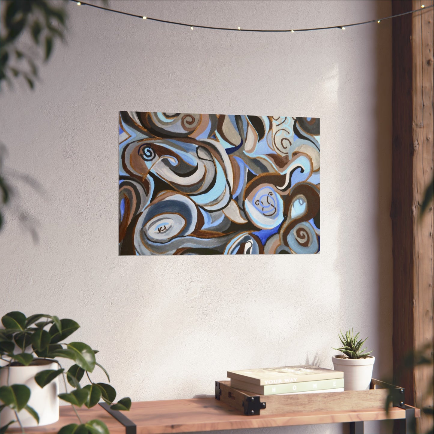 Blue Inspirations Fine Art Posters