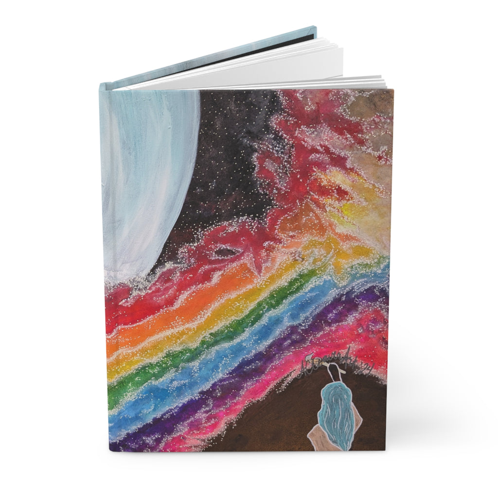 Silent Rainbow Hardcover Journal