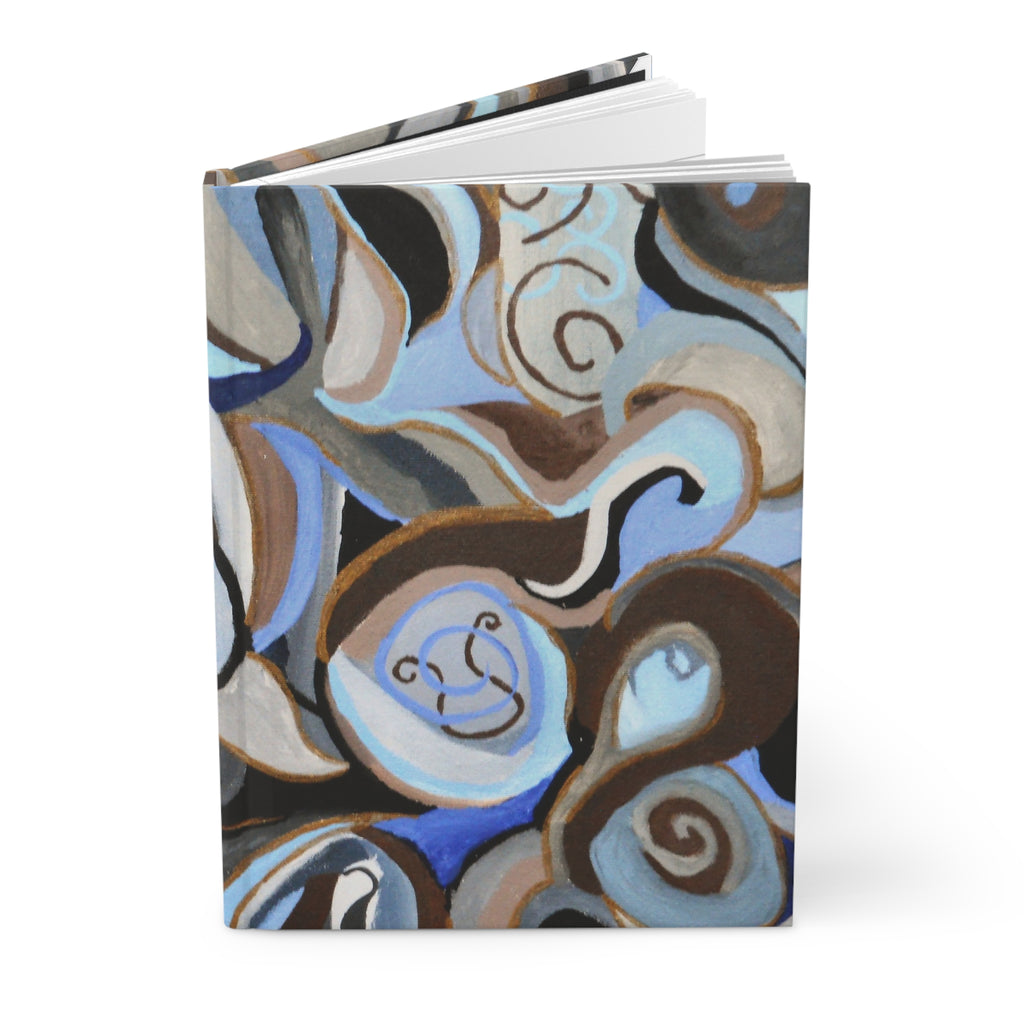 Blue Inspirations Hardcover Journal