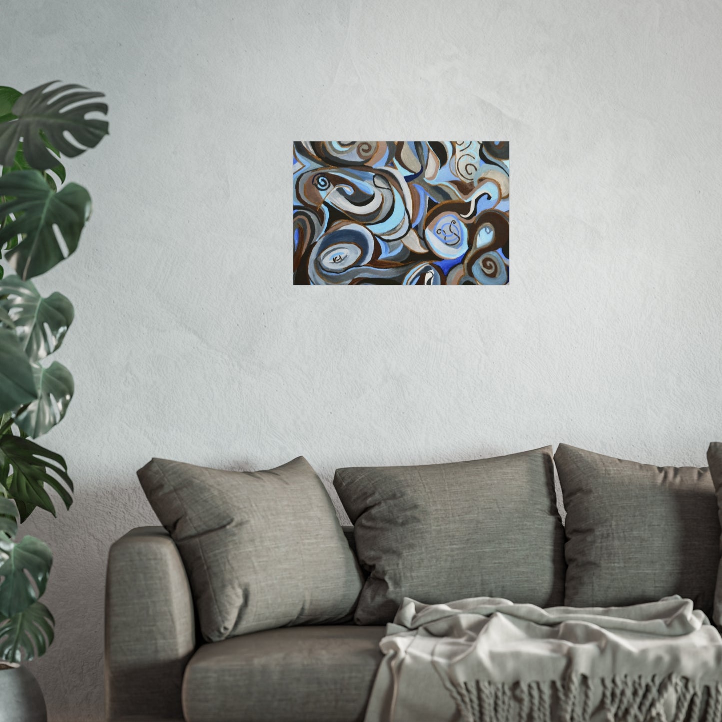 Blue Inspirations Fine Art Posters