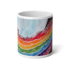 Silent Rainbow Jumbo Studio Mug