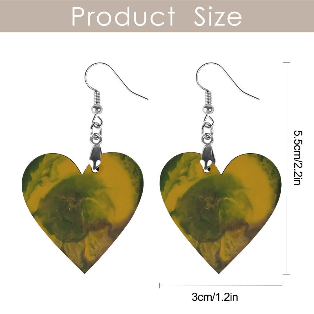 Garden After Rain Love Earrings