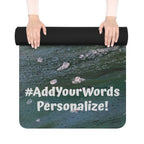 Time Keeper (Artist's Private Collection) Rubber Yoga Mat