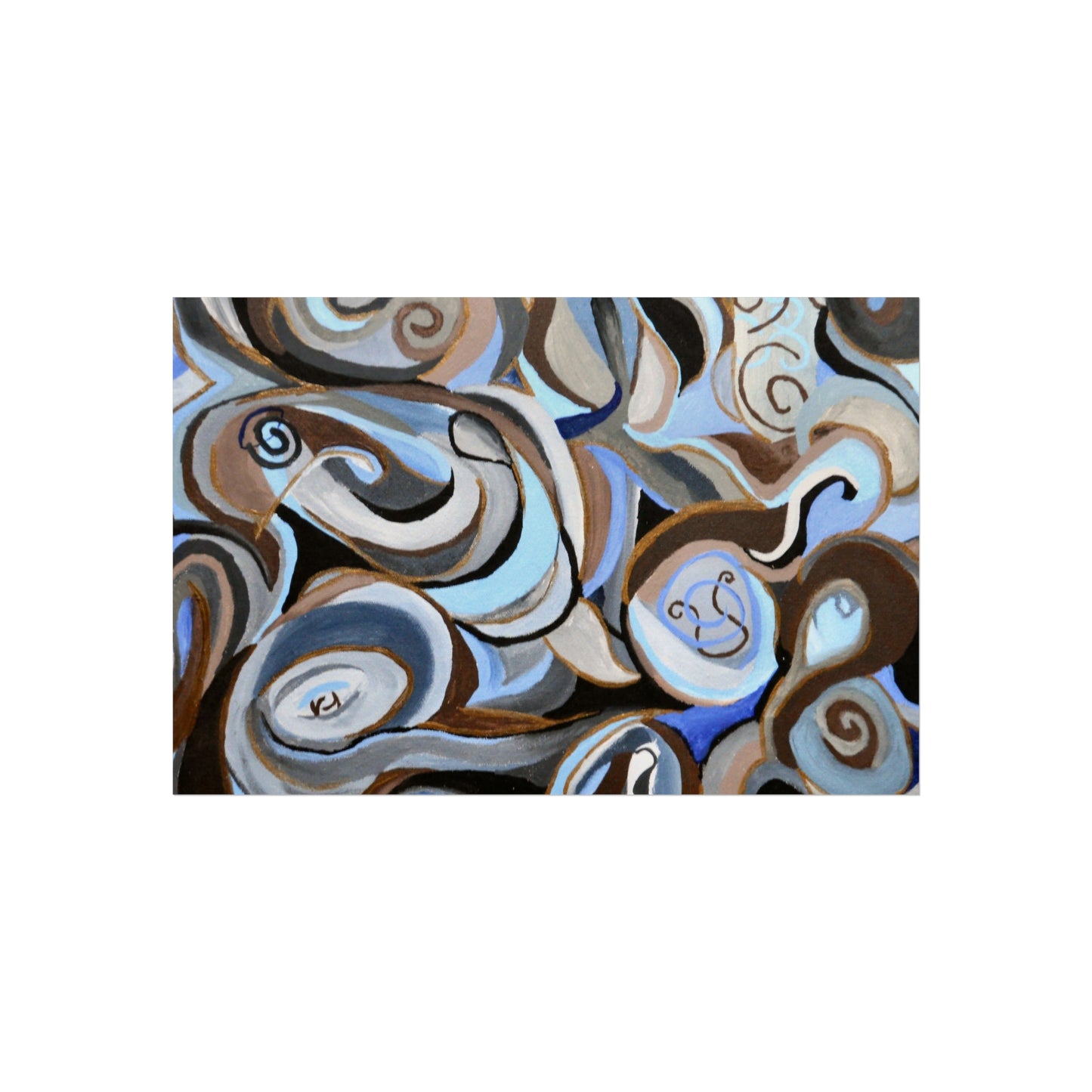 Blue Inspirations Fine Art Posters