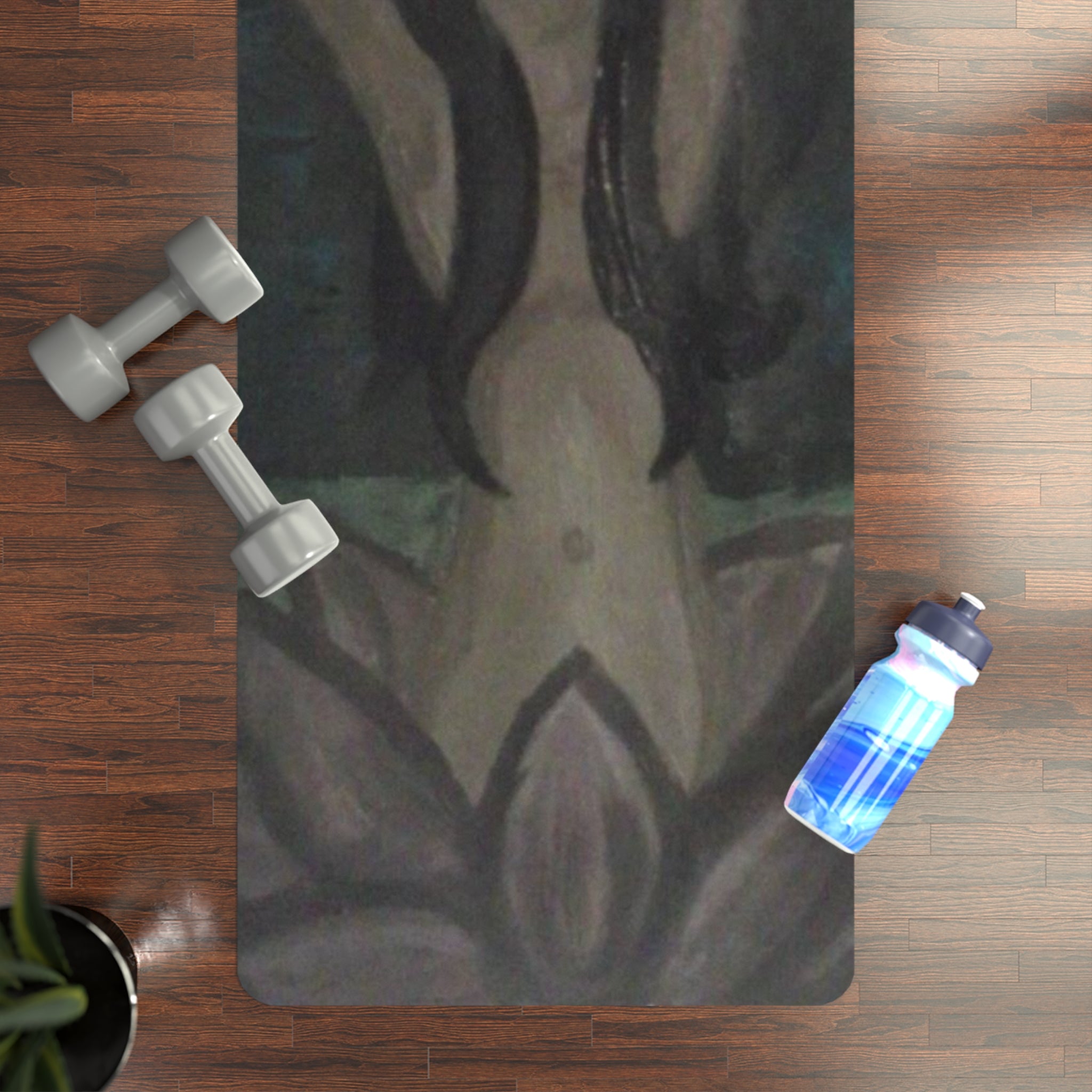 Lotus Lady Rubber Yoga Mat