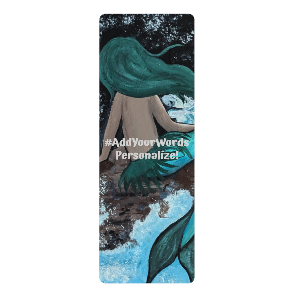 Musing Mermaid Rubber Yoga Mat