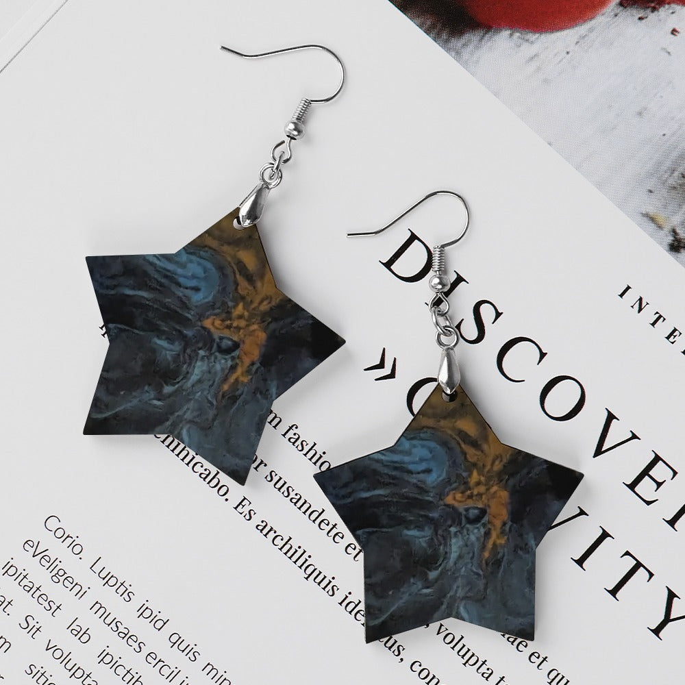 Changing of an Era Star Earrings