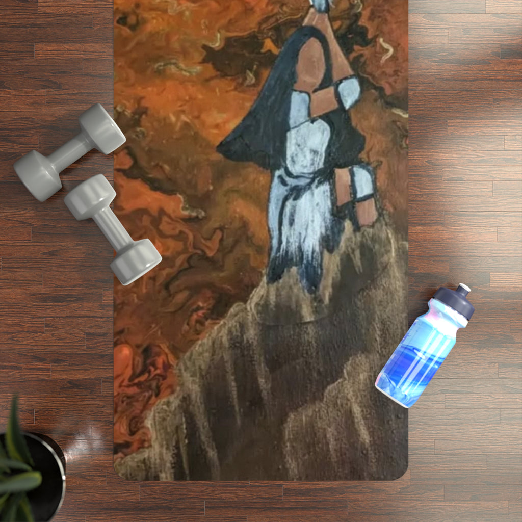 Hell On Sunday Rubber Yoga Mat